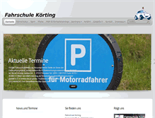 Tablet Screenshot of fs-koerting.de